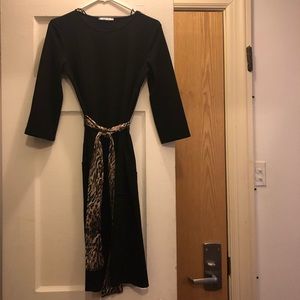 Zara T-length Shift Dress